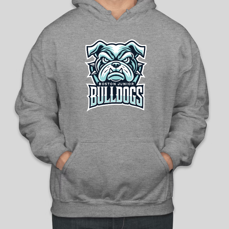 Bulldogs Grey Hoodie