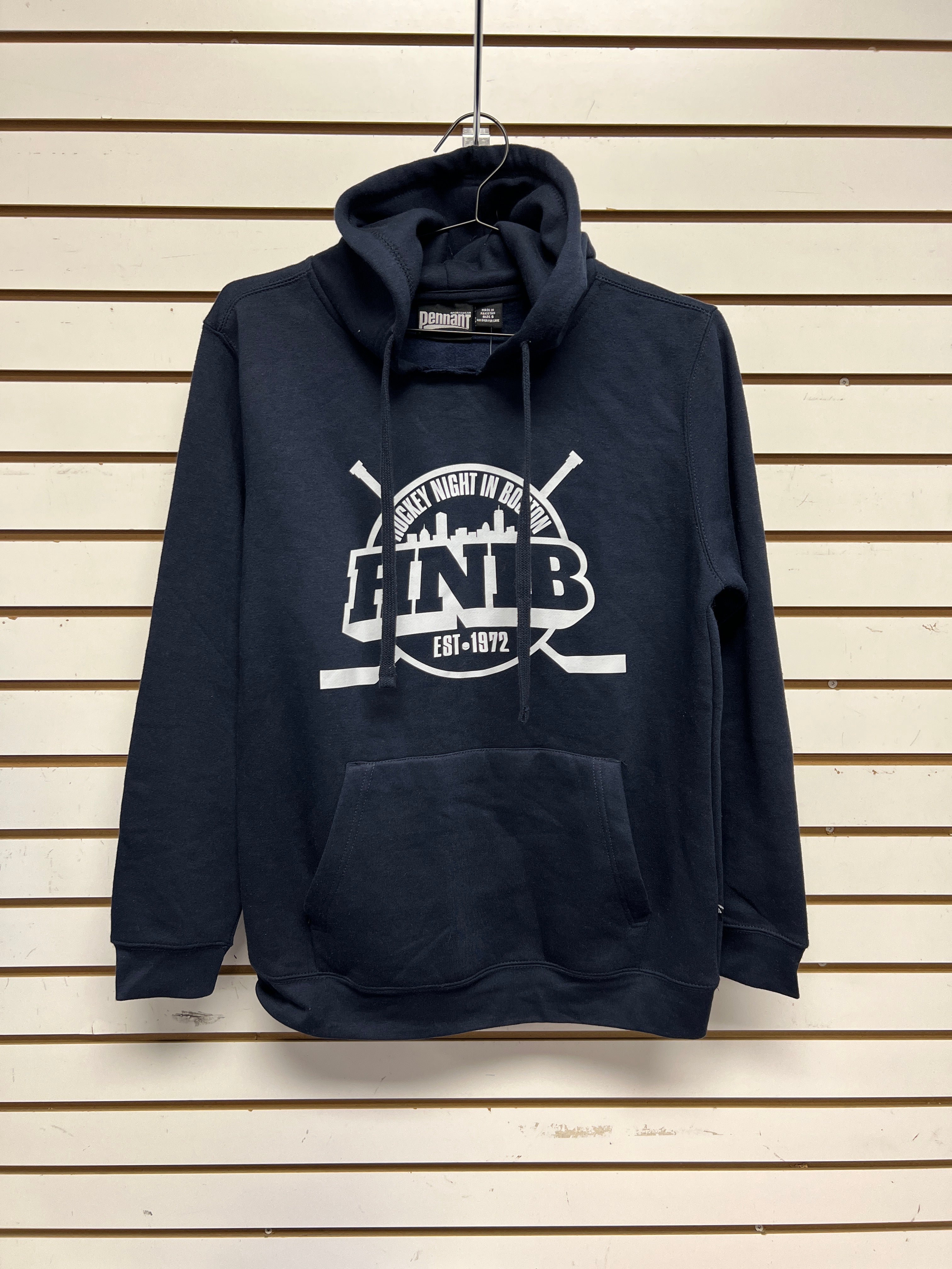 Navy Pennant Hoodie
